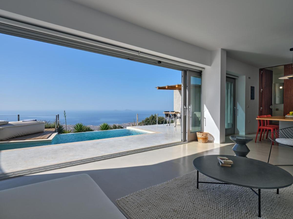 Апартаменты Santorini Heights Пиргос Экстерьер фото