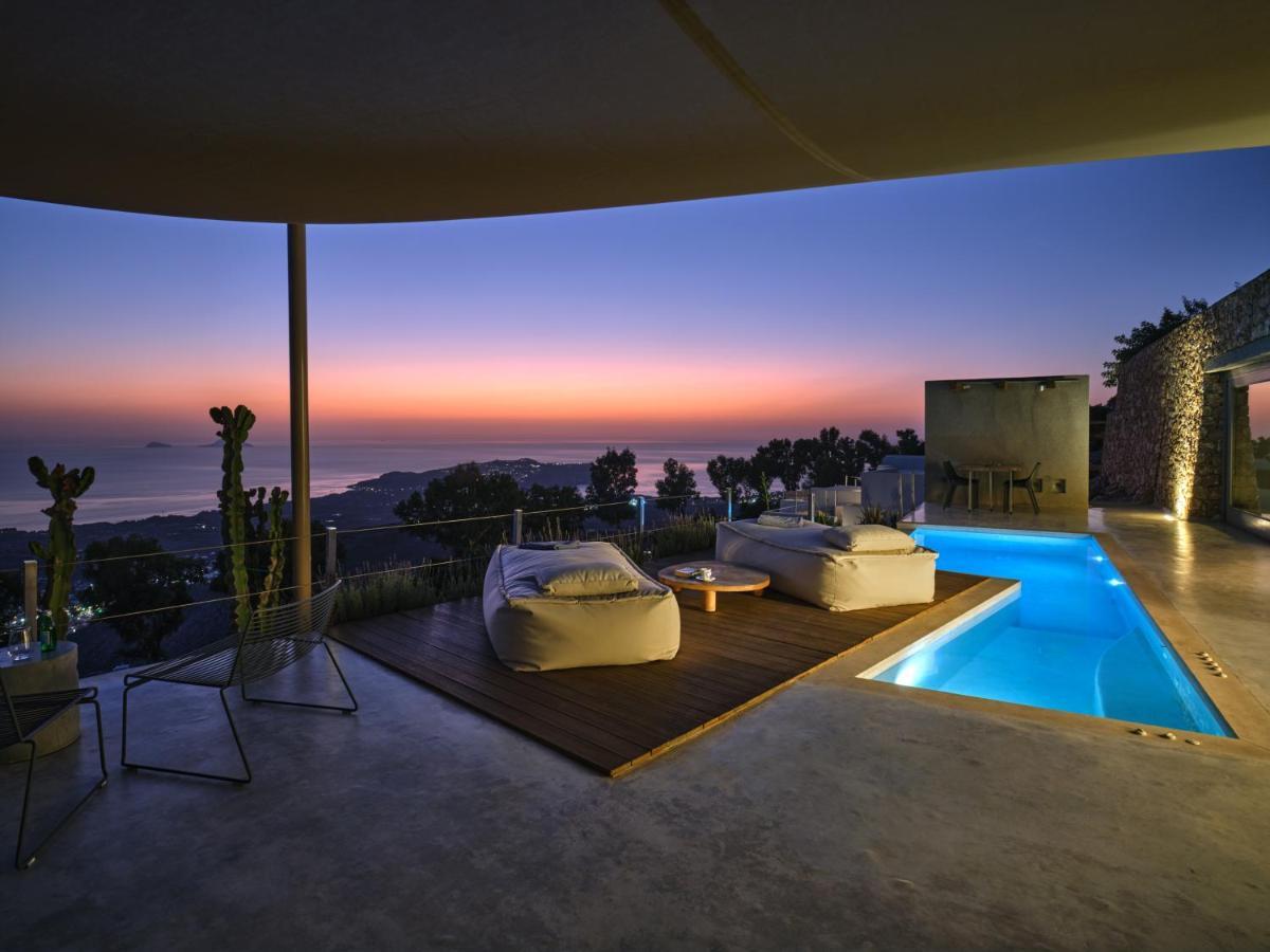 Апартаменты Santorini Heights Пиргос Экстерьер фото